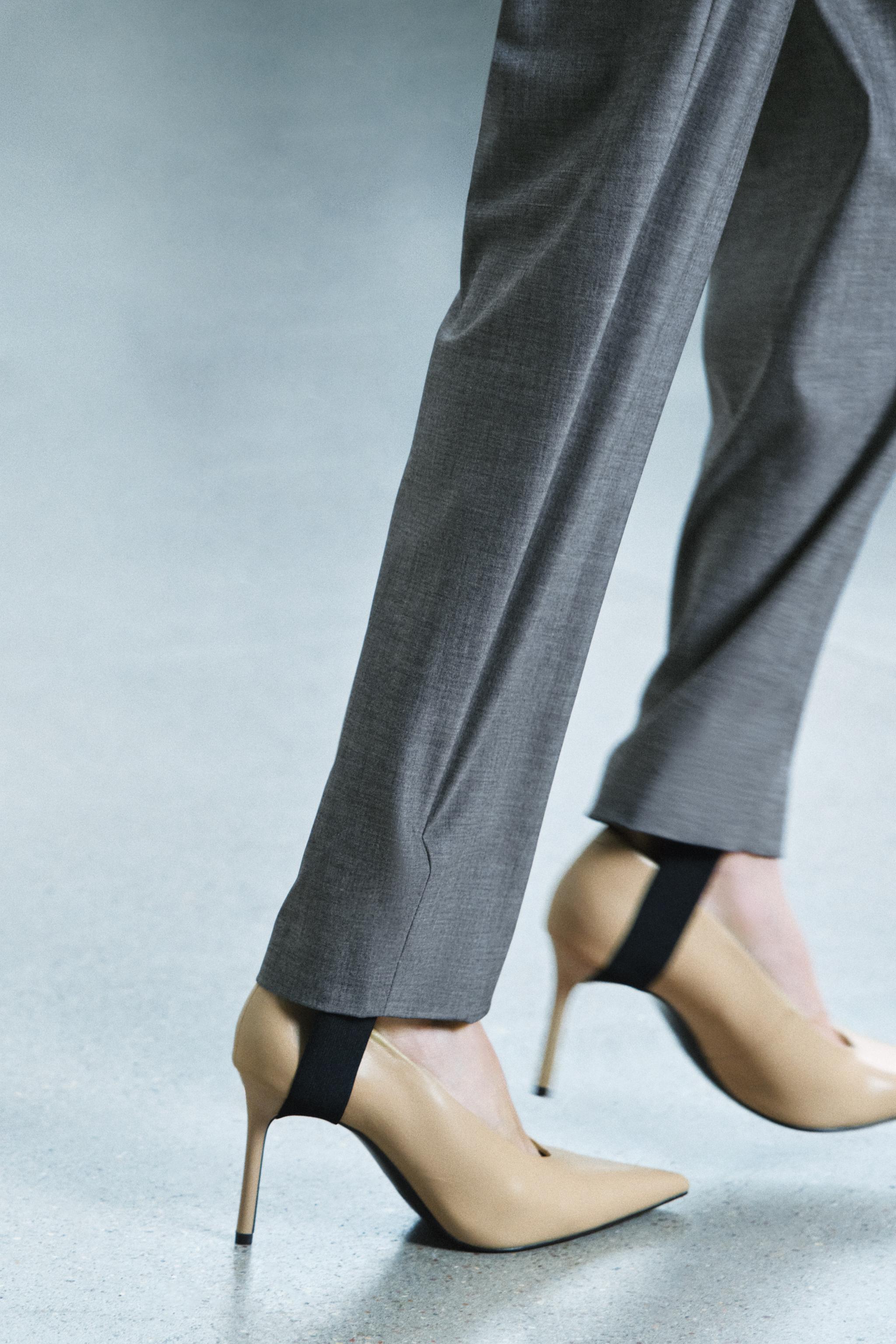 ZW COLLECTION WOOL STIRRUP PANTS